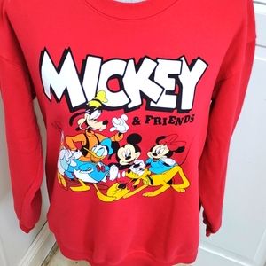 Disney Mickey & friends sweatshirt junior size 11-13